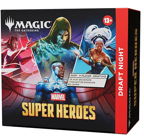 PREVENTA MTG Marvel Super Heroes Draft Night