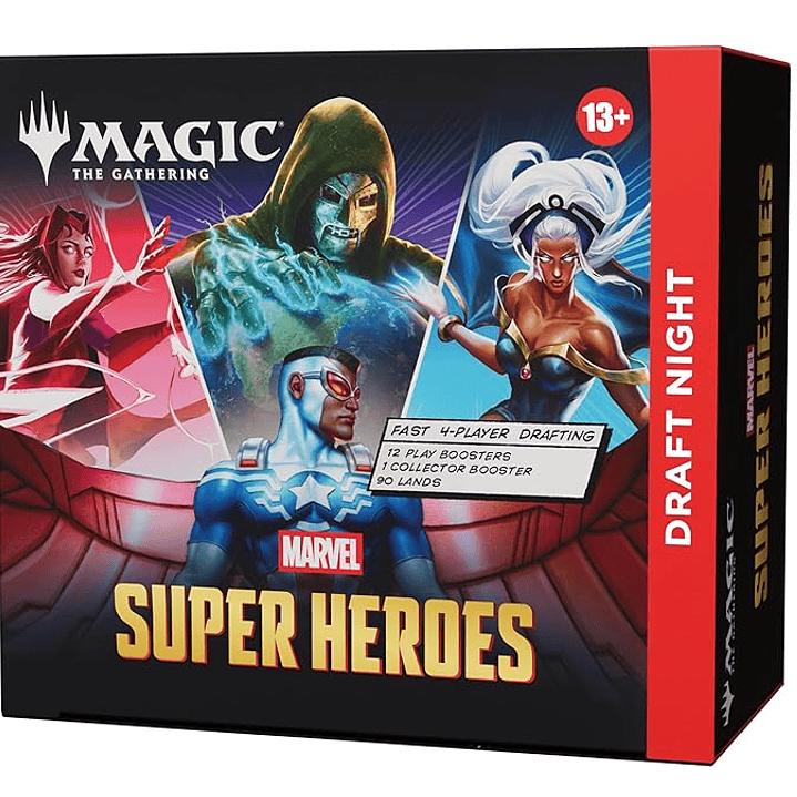 PREVENTA MTG Marvel Super Heroes Draft Night