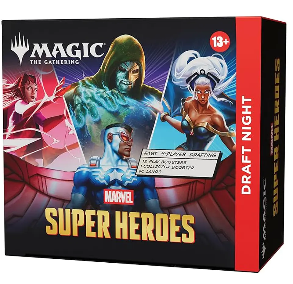 PREVENTA MTG Marvel Super Heroes Draft Night 1