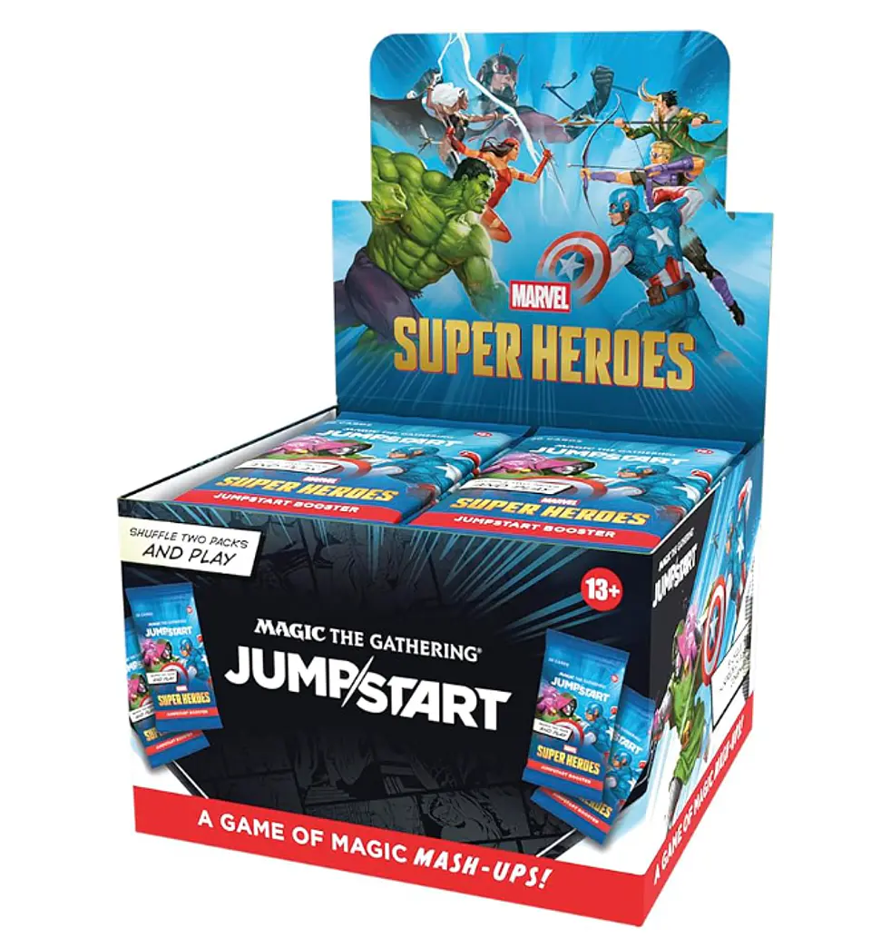PREVENTA MTG Marvel Super Heroes Jumpstart Box x24 1