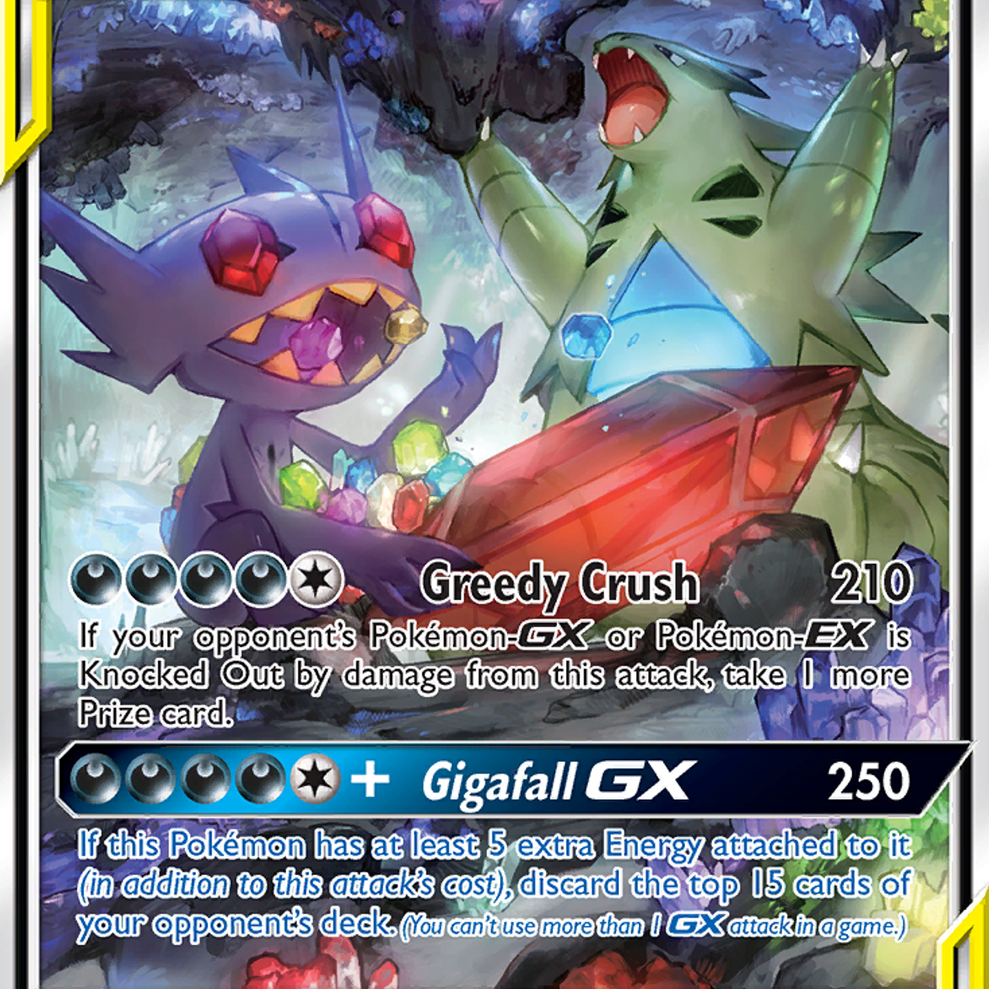 Mega Sableye & Tyranitar-GX - 226/236 (Español)