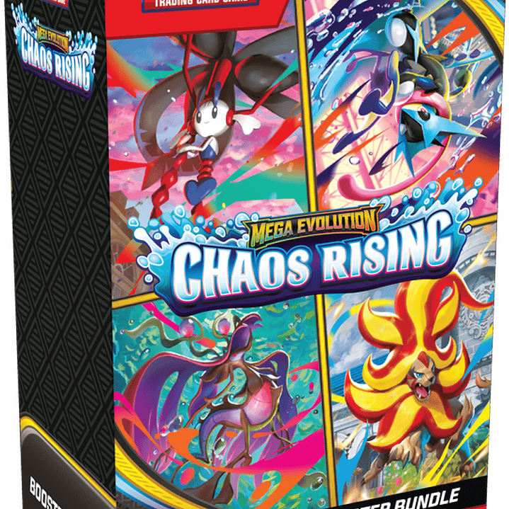 [PREVENTA 22 MAYO 2026] POKEMON TCG MEGA EVOLUTION - CHAOS RISING - BOOSTER BUNDLE ENGLISH 1