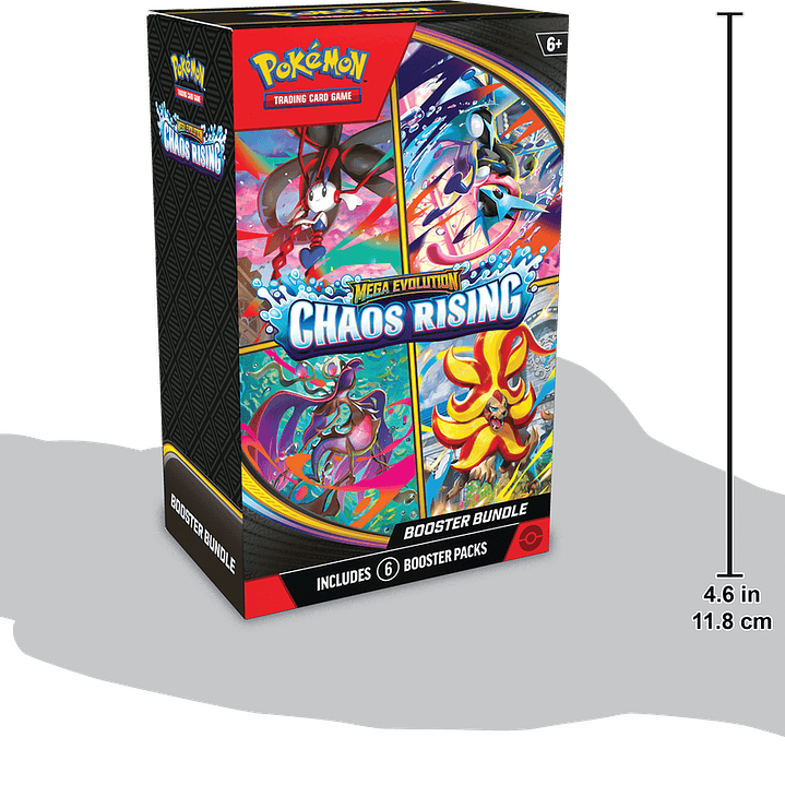 [PREVENTA 22 MAYO 2026] POKEMON TCG MEGA EVOLUTION - CHAOS RISING - BOOSTER BUNDLE ENGLISH 3