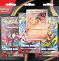 [PREVENTA 22 MAYO 2026] POKEMON TCG MEGA EVOLUTION - CHAOS RISING - 3-PACK BLISTER ENGLISH - Miniatura 1