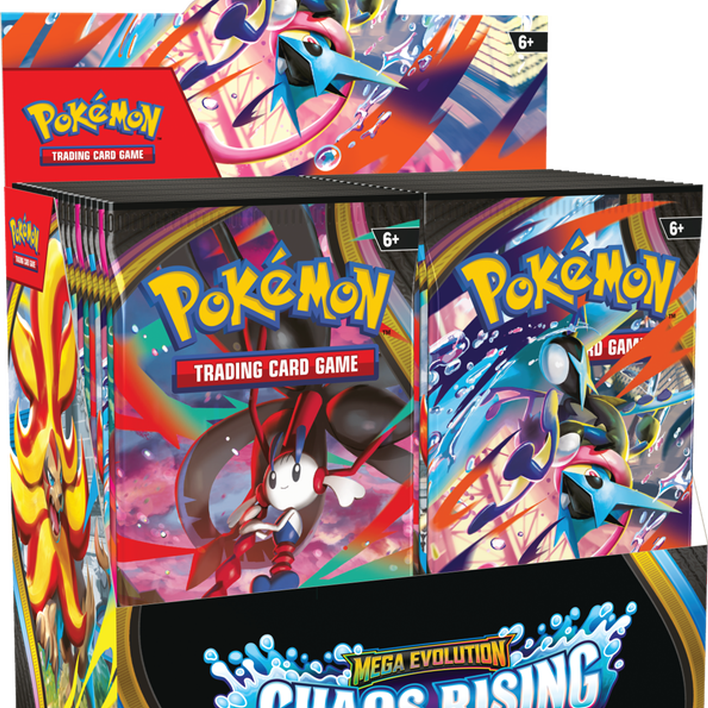 [PREVENTA 22 MAYO 2026] POKEMON TCG MEGA EVOLUTION - CHAOS RISING - BOOSTER ENGLISH 1