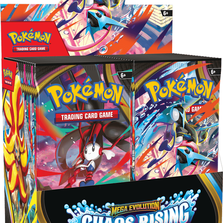 [PREVENTA 22 MAYO 2026] POKEMON TCG MEGA EVOLUTION - CHAOS RISING - BOOSTER ENGLISH 1