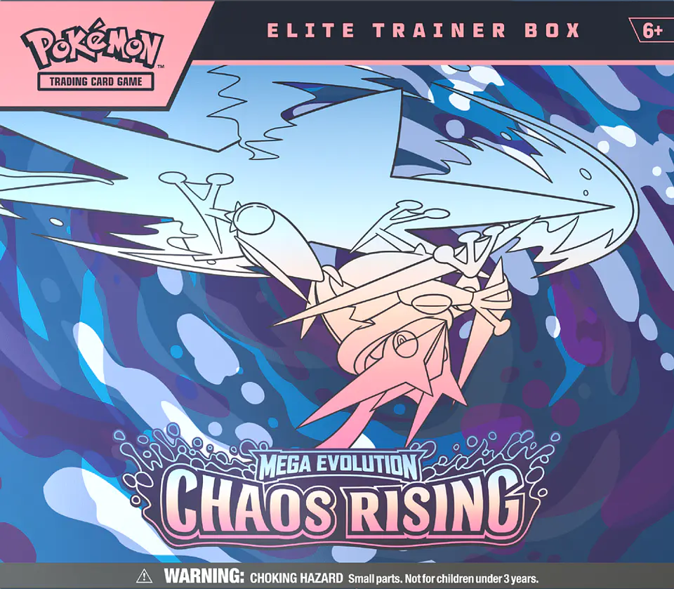 [PREVENTA 22 DE MAYO 2026] POKEMON TCG MEGA EVOLUTION - CHAOS RISING - ELITE TRAINER BOX ENGLISH 3