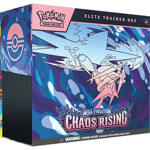 [PREVENTA 22 DE MAYO 2026] POKEMON TCG MEGA EVOLUTION - CHAOS RISING - ELITE TRAINER BOX ENGLISH