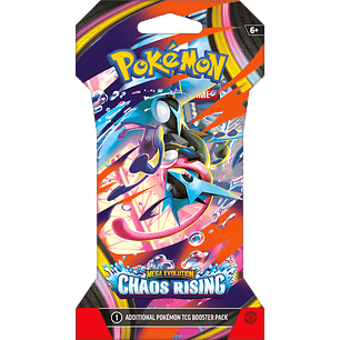 [PREVENTA 22 MAYO 2026] POKEMON TCG MEGA EVOLUTION - CHAOS RISING - SLEEVED BOOSTER ENGLISH
