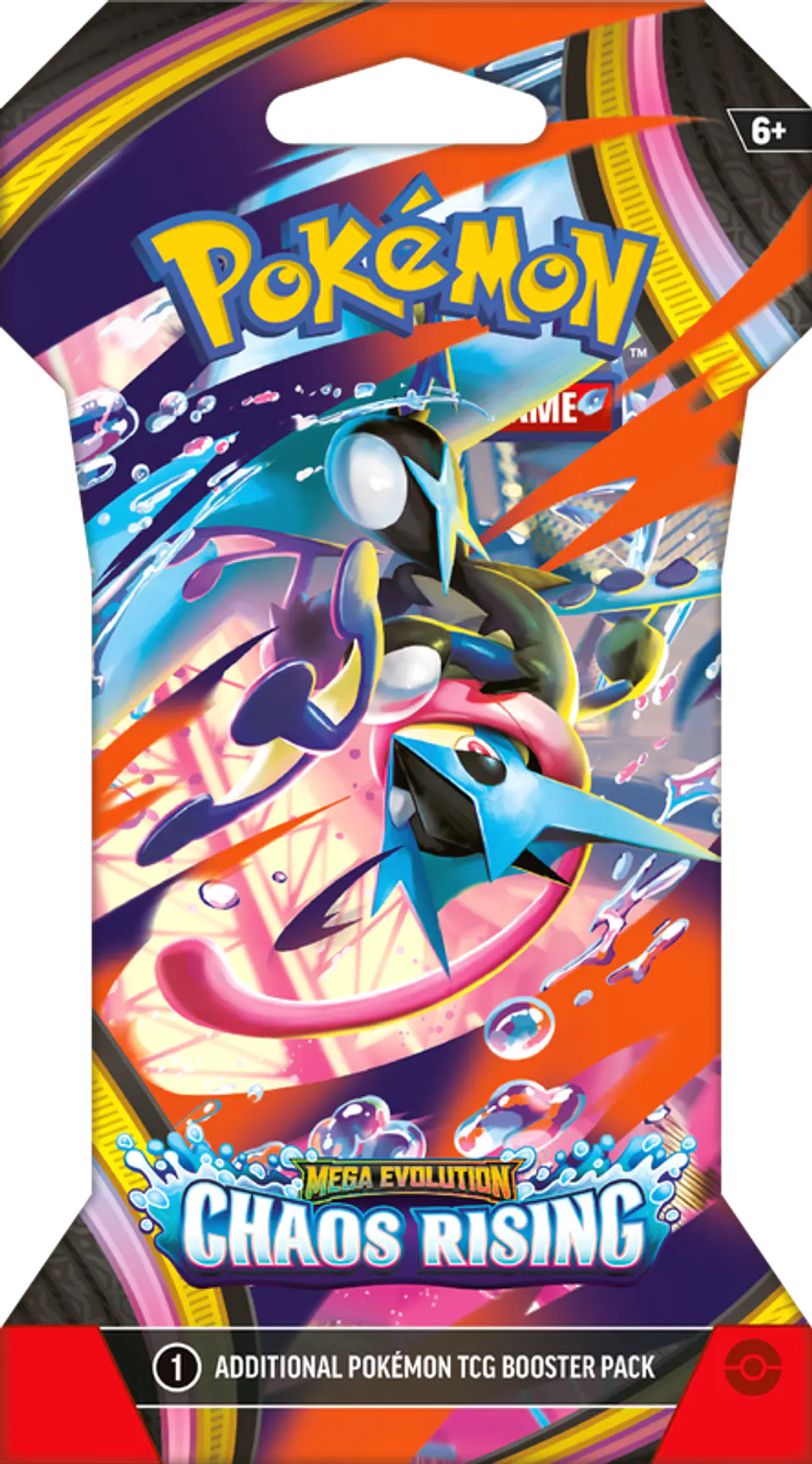[PREVENTA 22 MAYO 2026] POKEMON TCG MEGA EVOLUTION - CHAOS RISING - SLEEVED BOOSTER ENGLISH 1
