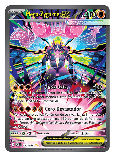 Mega-Zygarde EX 120/088 (Español-Latam)