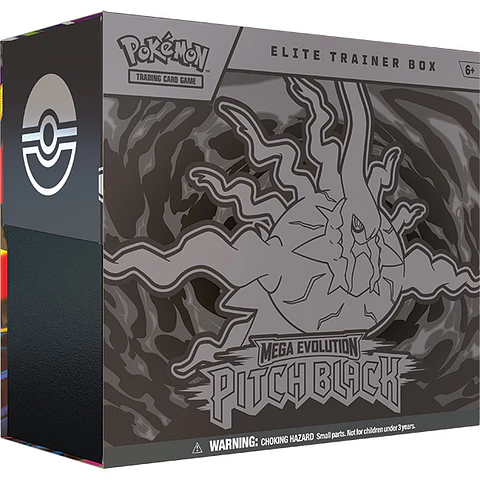 [PREVENTA 17 DE JULIO 2026] POKEMON TCG MEGA EVOLUTION - PITCH BLACK - ELITE TRAINER BOX ENGLISH