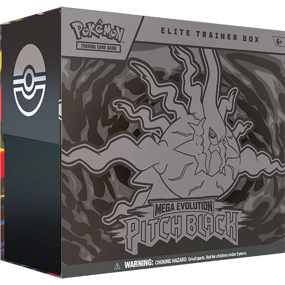 [PREVENTA 17 DE JULIO 2026] POKEMON TCG MEGA EVOLUTION - PITCH BLACK - ELITE TRAINER BOX ENGLISH 1