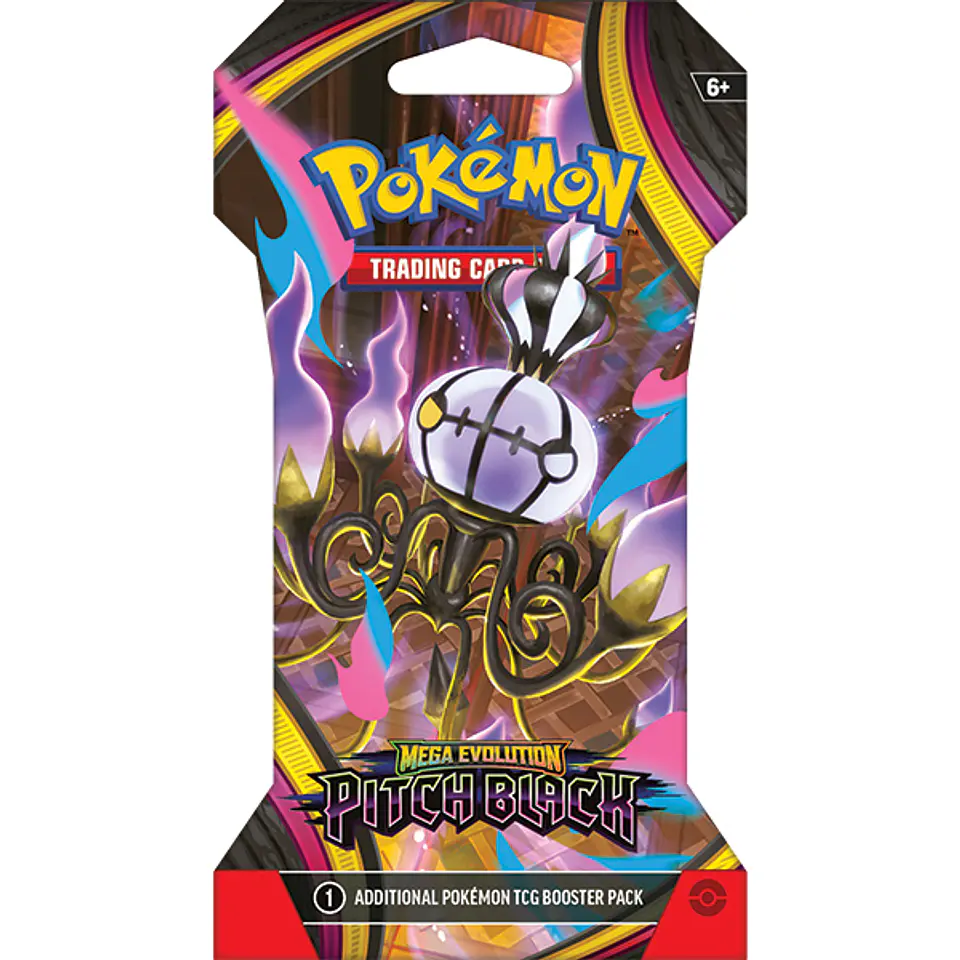 [PREVENTA 17 DE JULIO 2026] POKEMON TCG MEGA EVOLUTION - PITCH BLACK - SLEEVED BOOSTER ENGLISH 3