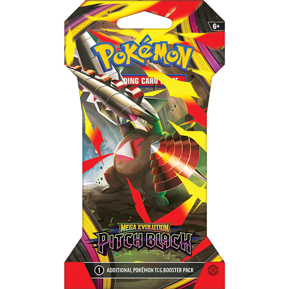 [PREVENTA 17 DE JULIO 2026] POKEMON TCG MEGA EVOLUTION - PITCH BLACK - SLEEVED BOOSTER ENGLISH 4