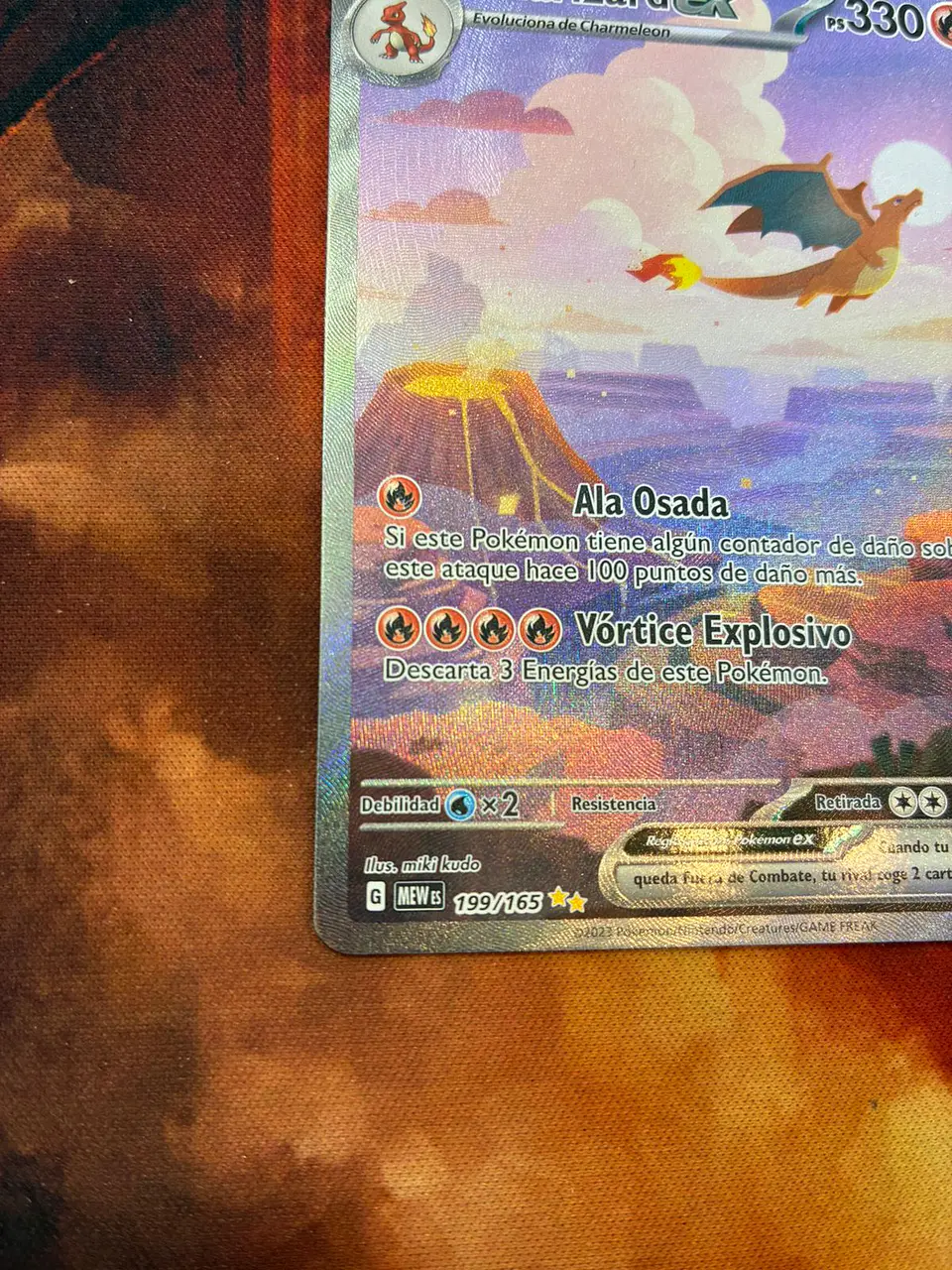 Charizard ex - 199/165 - Special Illustration Rare (Español) 3