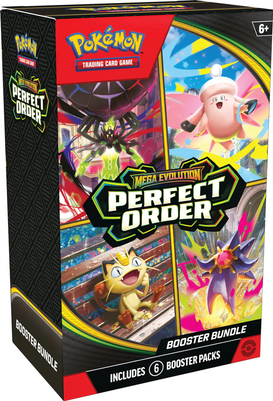 CASE SELLADO Pokemon TCG Mega Evolution - Perfect Order - Booster Bundle English (25 unidades) 1