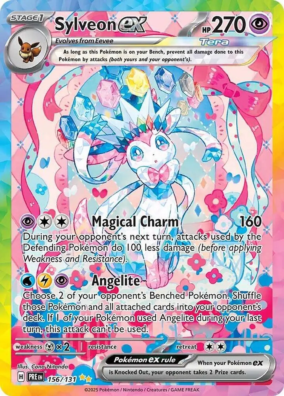 Sylveon ex - 156/131 (Inglés) 1