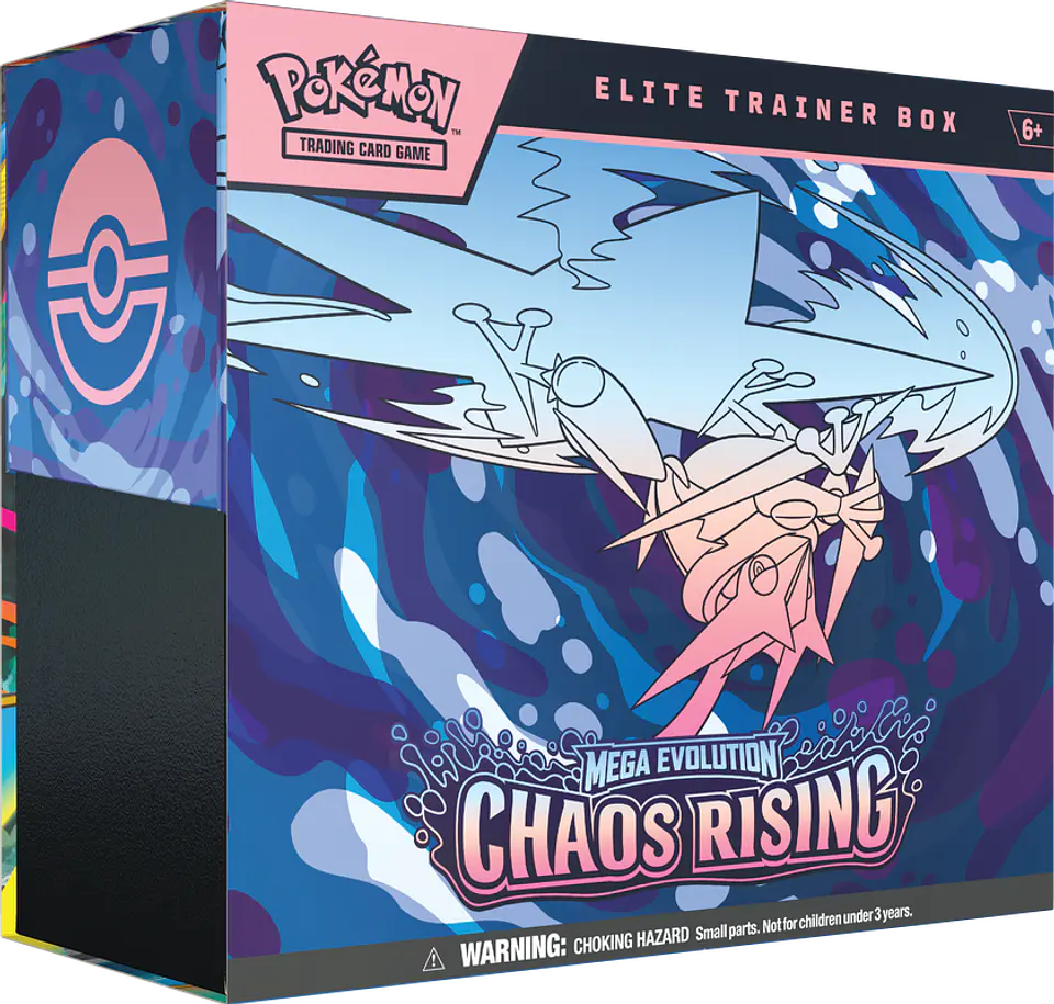 POKEMON TCG MEGA EVOLUTION - CHAOS RISING - ELITE TRAINER BOX ESPAÑOL 1