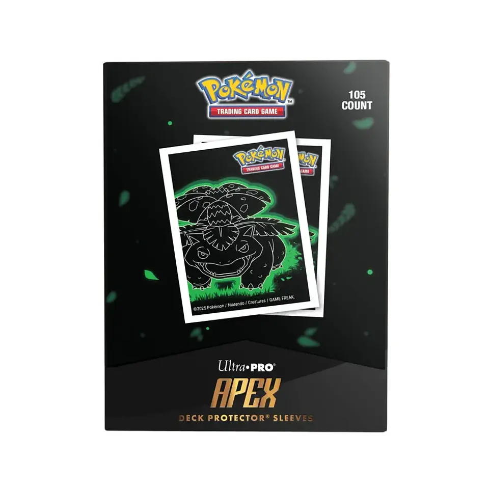 Deck Protectors: Pokemon Apex- Neon Kanto- Venusaur (105ct) 3