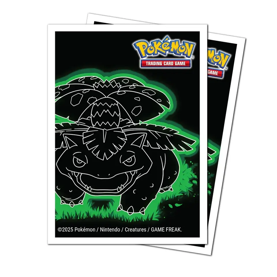 Deck Protectors: Pokemon Apex- Neon Kanto- Venusaur (105ct) 1