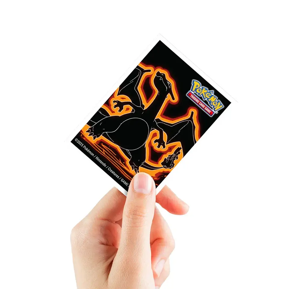 Deck Protectors: Pokemon Apex- Neon Kanto- Charizard (105ct) 3