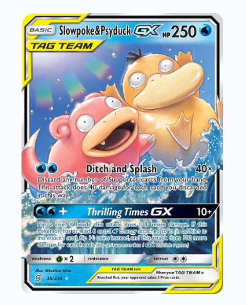 Slowpoke & Psyduck GX ESPAÑOL