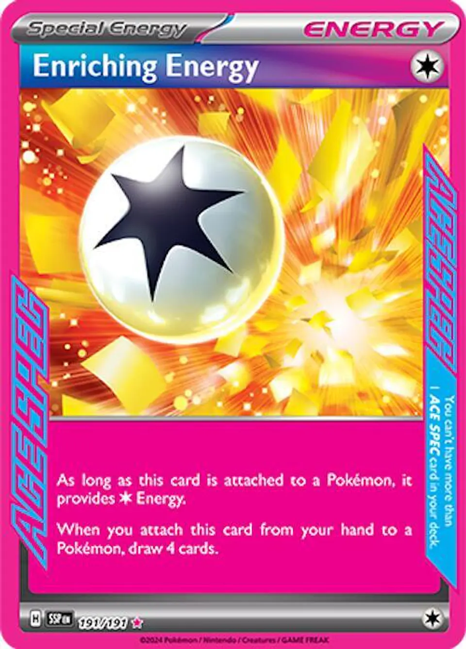 Pokemon TCG Enriching Energy Ingles 1