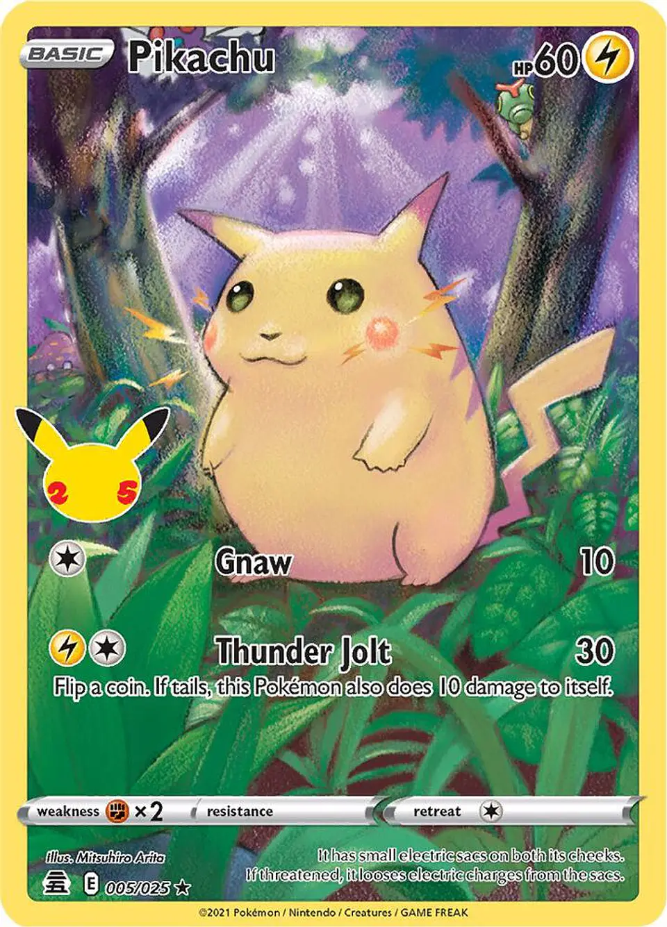 Pokemon TCG Pikachu 005/025 - Ingles 1