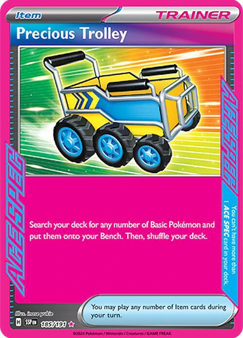 Pokemon TCG Precious Trolley 185/191 Ingles