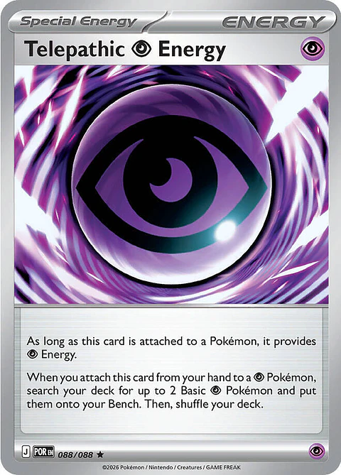 Pokemon TCG Telepathic Psychic Energy Ingles