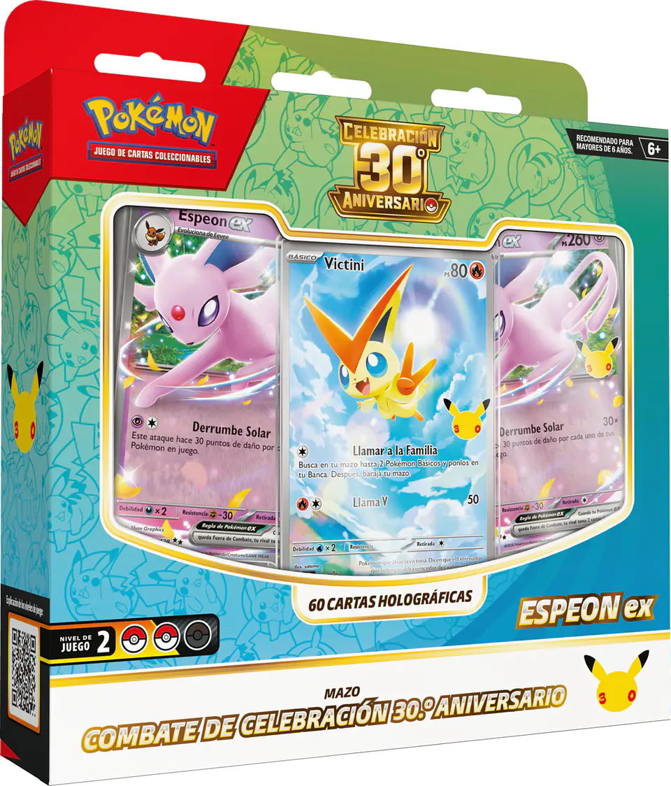 [LANZAMIENTO 30 DE OCTUBRE 2026] POKEMON TCG 30TH CELEBRATION - BATTLE DECK ENGLISH 3
