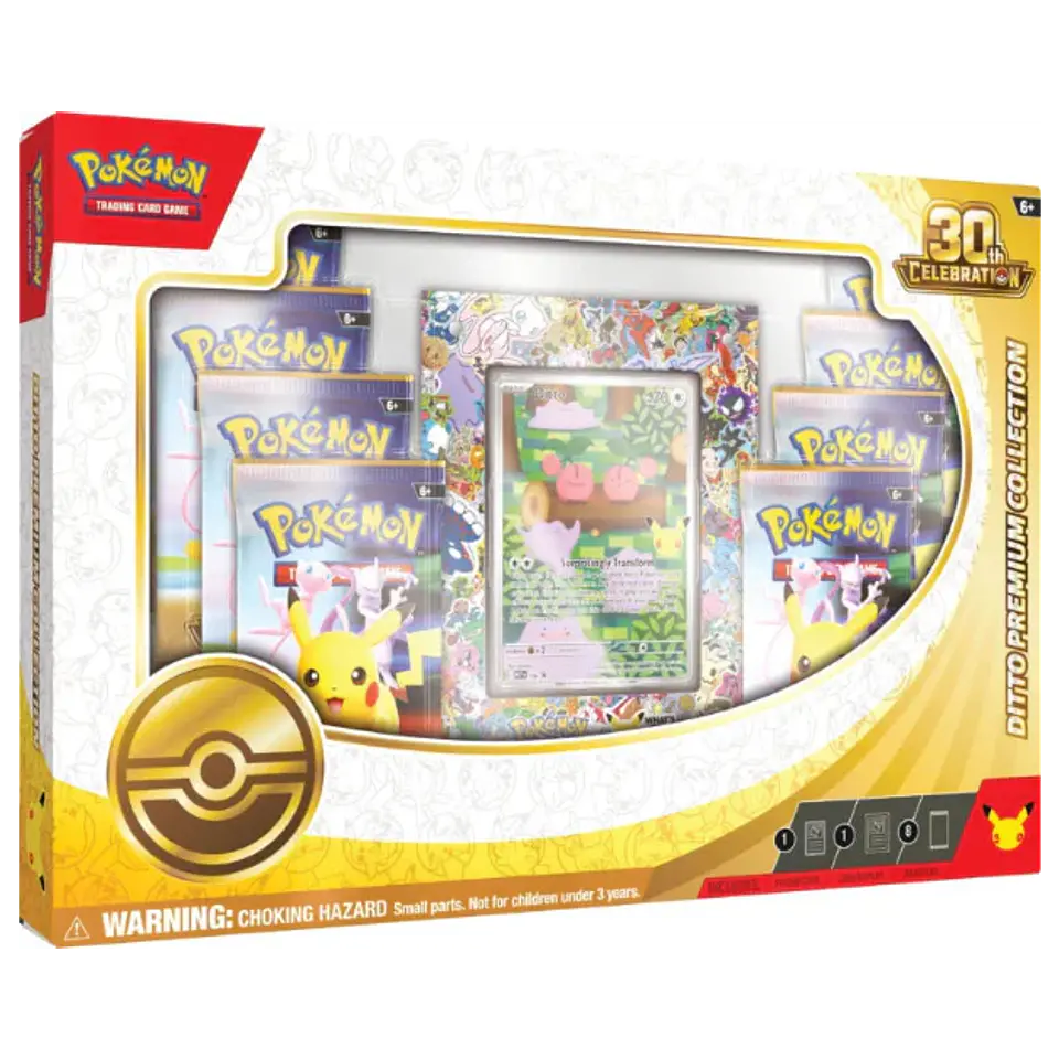 [LANZAMIENTO 6 DE NOVIEMBRE 2026] POKEMON TCG 30TH CELEBRATION - DITTO PREMIUM COLLECTION ENGLISH 1