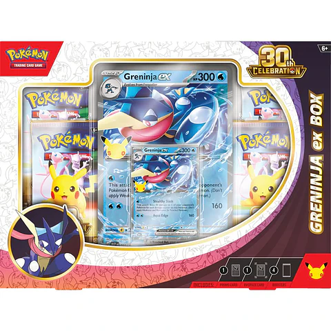 [LANZAMIENTO 16 DE SEPTIEMBRE 2026] POKEMON TCG 30TH CELEBRATION - EX BOX ENGLISH
