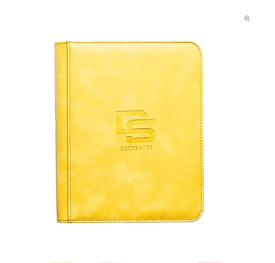 CARPETA [AMARILLO] DECKSAVER CARPETA TOPLOADER 112 2x2  1