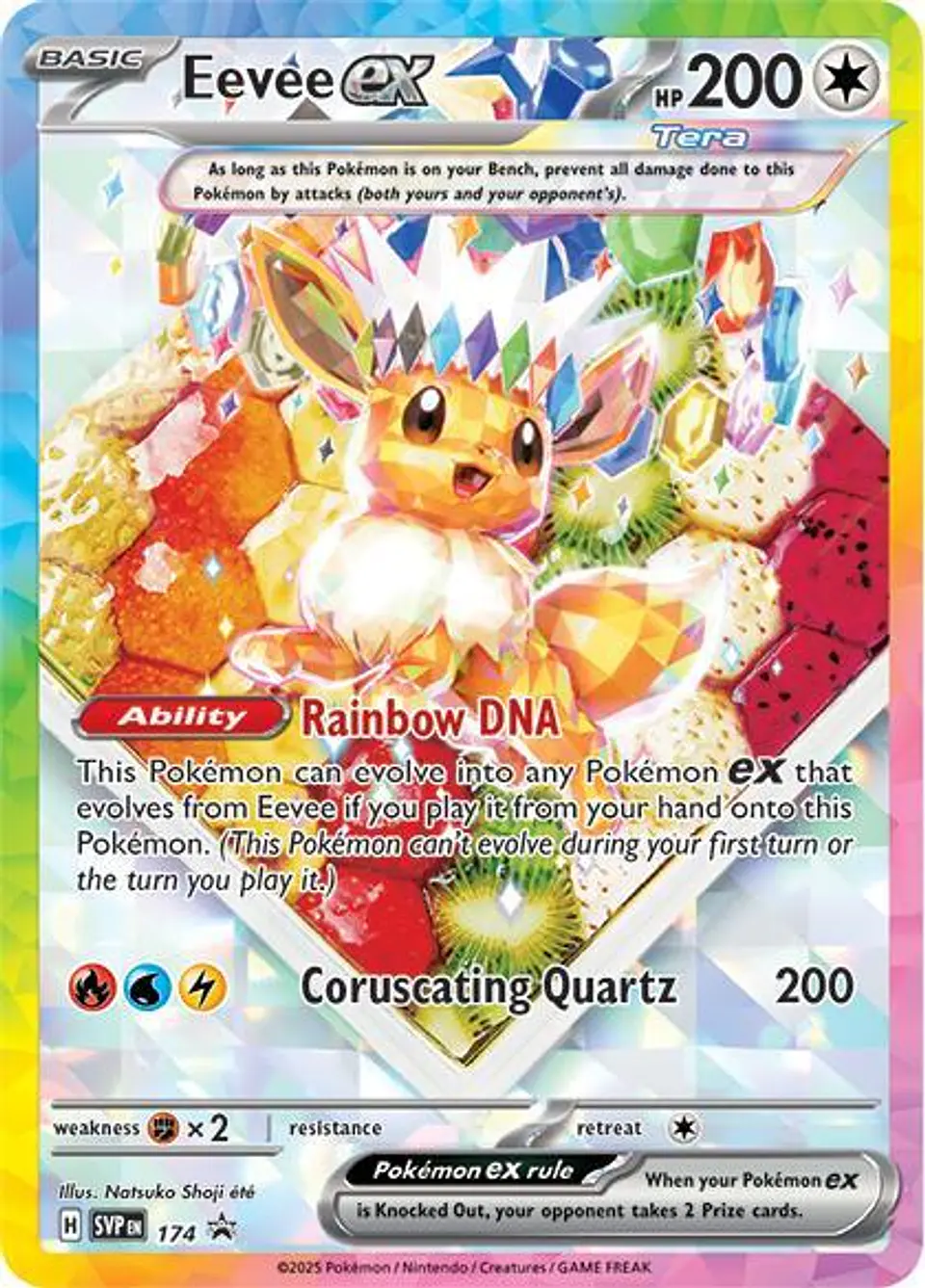 Pokemon TCG Eevee ex - 174 Ingles 1