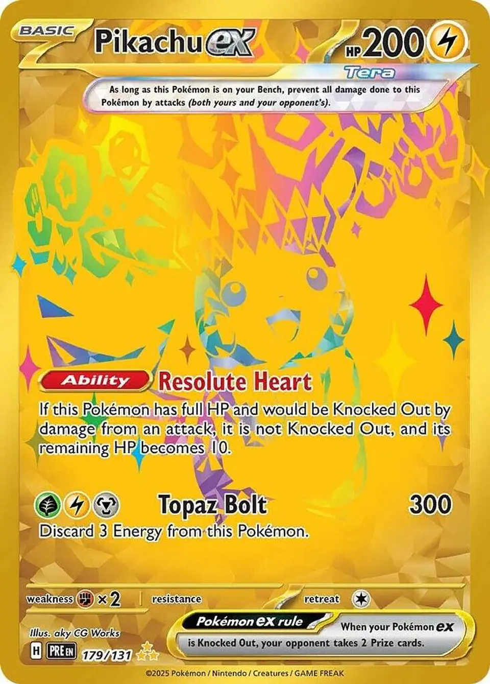 Pokemon TCG Pikachu ex - 179/131 Ingles 1