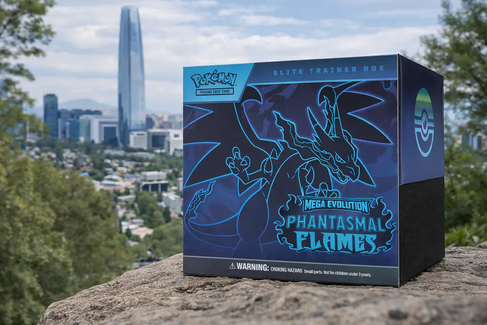 POKEMON TCG MEGA EVOLUTION PHANTASMAL FLAMES - ELITE TRAINER BOX ESPAÑOL ETB 1