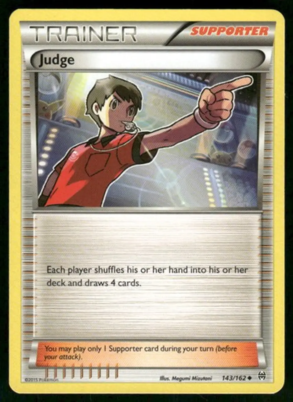 2015 Judge 143/162 Uncommon NM XY - BREAKthrough Pokémon 1