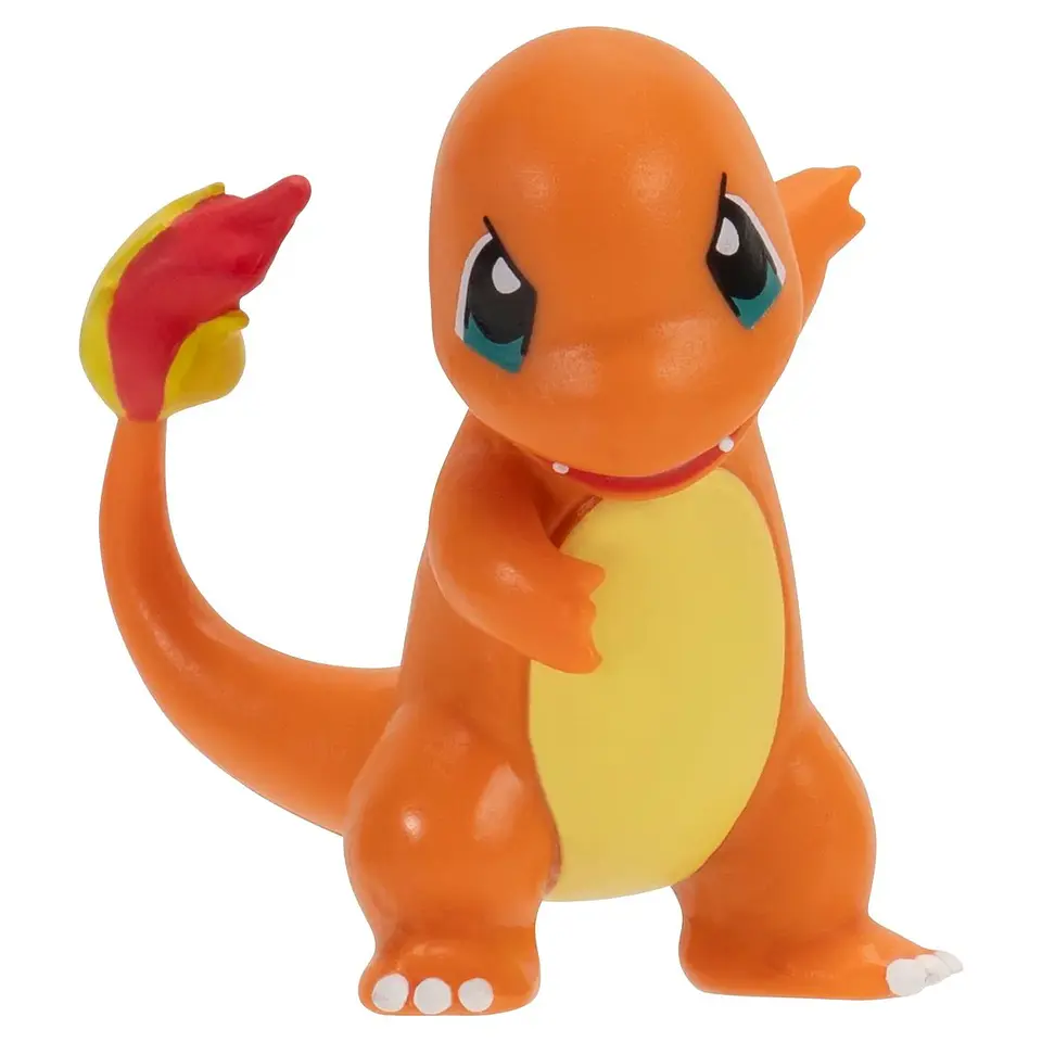 Pokemon Pack 3 Figuras Charmander, Poliwhirl y Trubbish 4