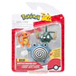 Pokemon Pack 3 Figuras Charmander, Poliwhirl y Trubbish - Miniatura 1