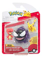 POKEMON PACK 3 FIGURAS PIKACHU, GASTLY Y MAGBY - Miniatura 1