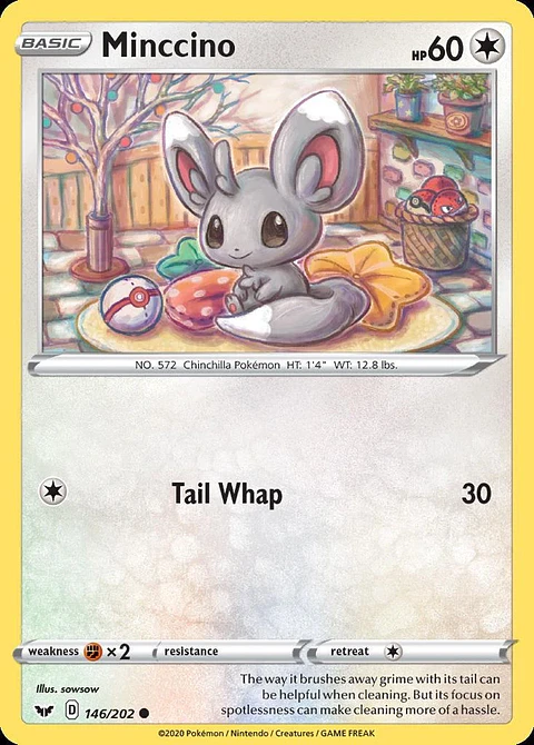 Pokemon Minccino (146/225) Sword & Shield LP