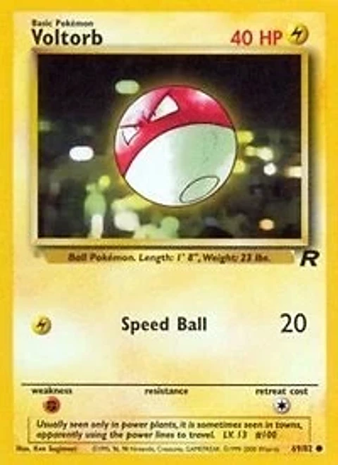 Pokemon Voltorb (69/83) Team Rocket LP