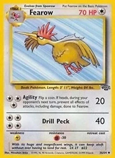 Pokemon Fearow (36/65) Jungle LP