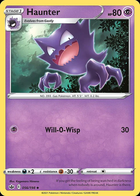Pokemon Haunter (56/233) Chilling Reign NM