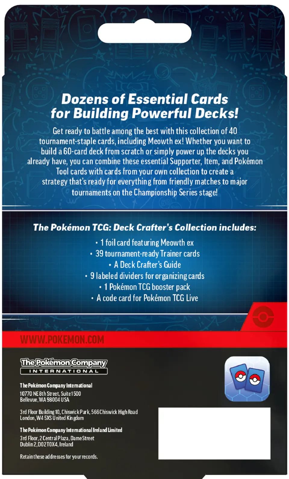 [PREVENTA 23 OCTUBRE 2026] POKEMON TCG DECK CRAFTER'S COLLECTION ESPAÑOL 2