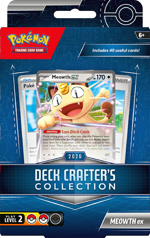 [PREVENTA 23 OCTUBRE 2026] POKEMON TCG DECK CRAFTER'S COLLECTION ESPAÑOL
