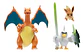 Pokemon Battle Figure Multi-Pack Charizard - Eevee - Sirfetch´d - Miniatura 1