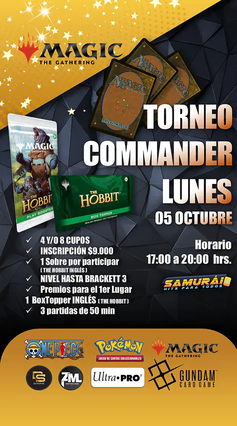 NT Torneo Commander 05 de Octubre 2026